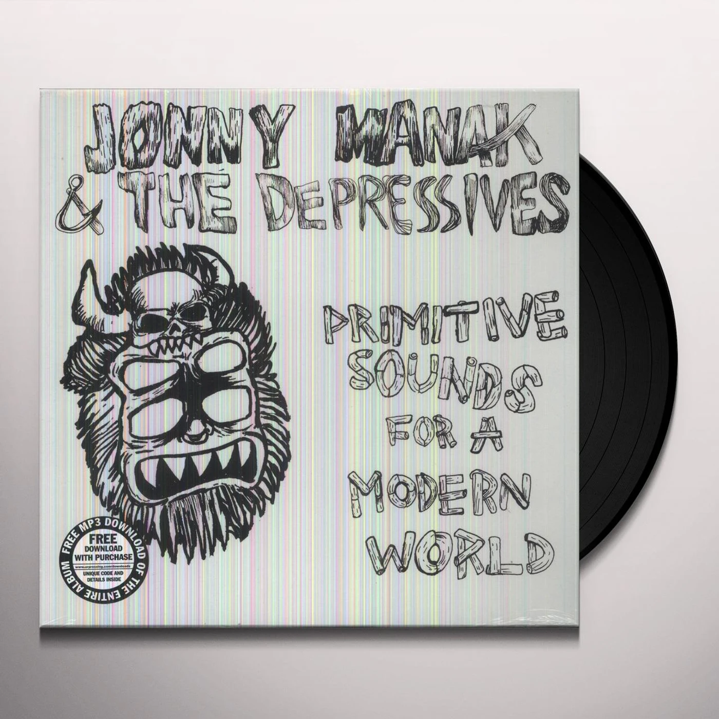 Jonny Manak and the Depressives Primitive Sounds for a Modern World Vinyl Record