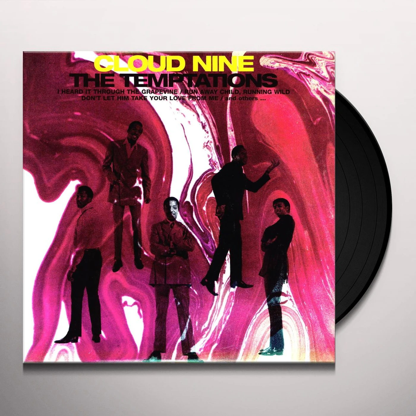 The Temptations CLOUD NINE Vinyl Record - 180 Gram Pressing, Reissue