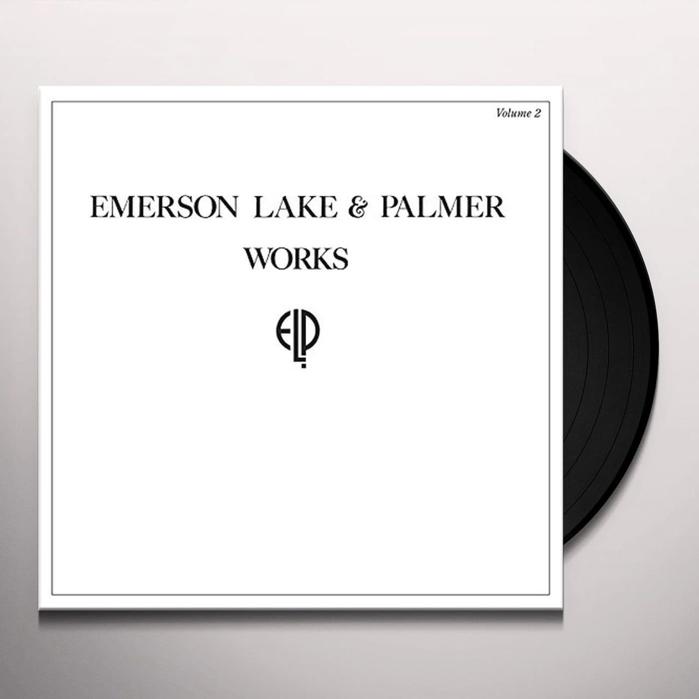 Emerson, Lake & Palmer WORKS VOLUME 2 Vinyl Record