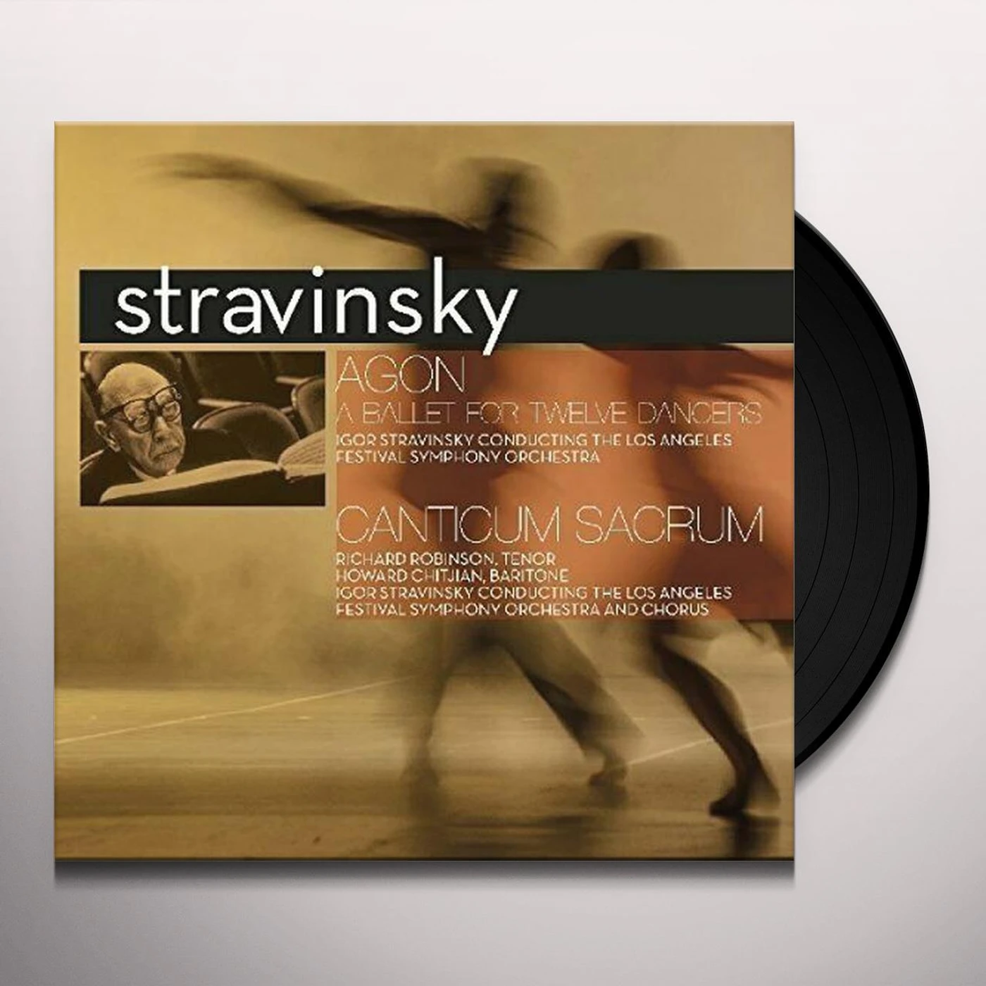 Igor Stravinsky AGON: BALLET FOR TWELVE DANCERS Vinyl Record
