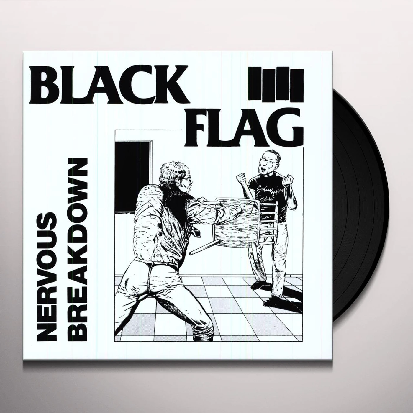 Black Flag NERVOUS BREAKDOWN (10") Vinyl Record