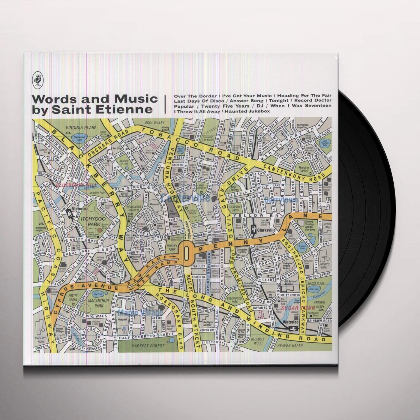 WORDS & MUSIC BY SAINT ETIENNE Vinyl Record - Portugal Release