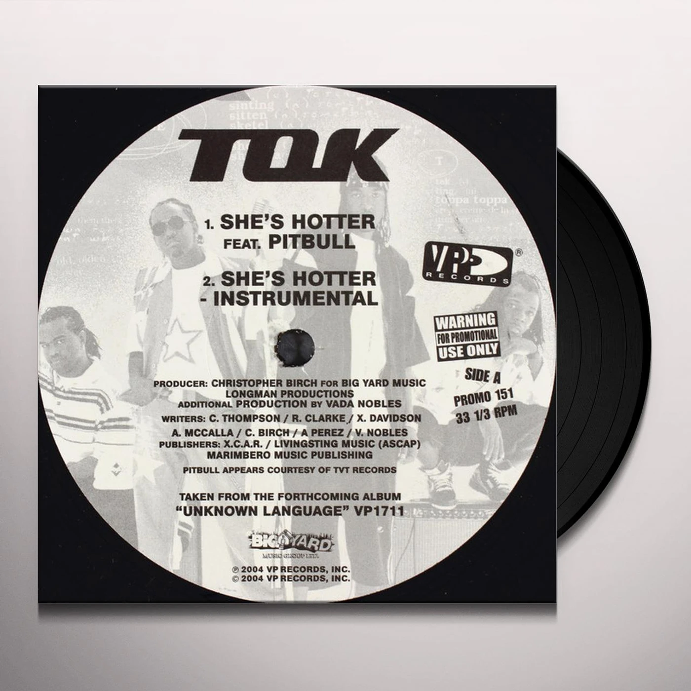 T.O.K. SHE'S HOTTER Vinyl Record