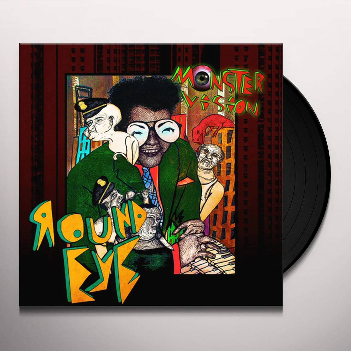 Round Eye Monstervision Vinyl Record