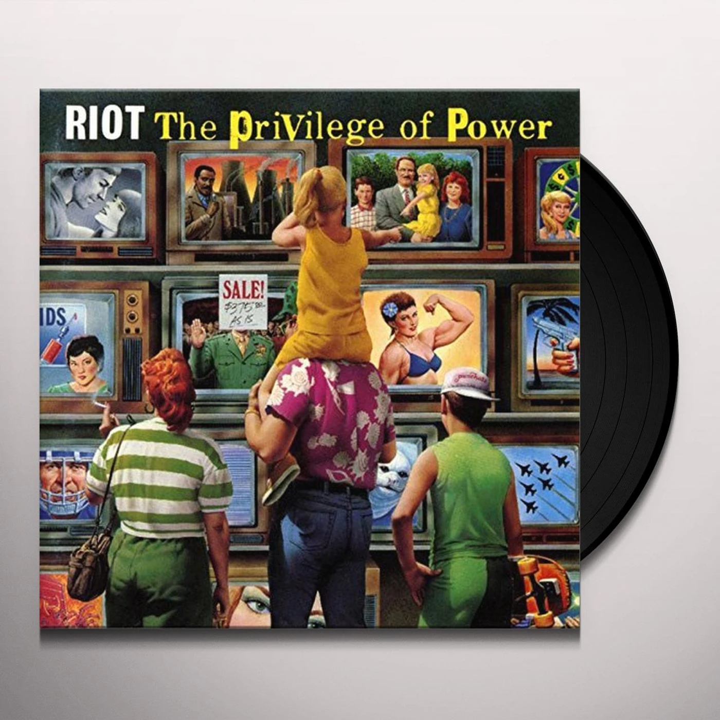 Riot PRIVILEGE OF POWER Vinyl Record