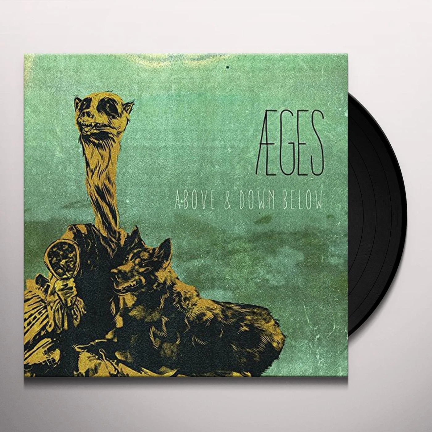 Aeges Above & Down Below Vinyl Record