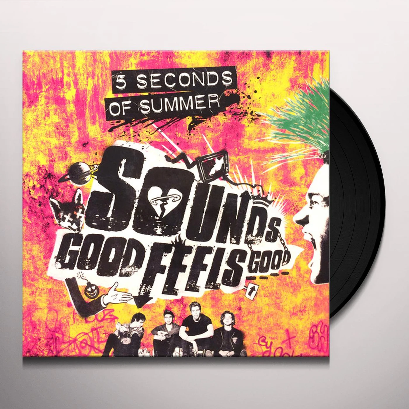 5 Seconds of Summer Sounds Good Feels Good Vinyl Record