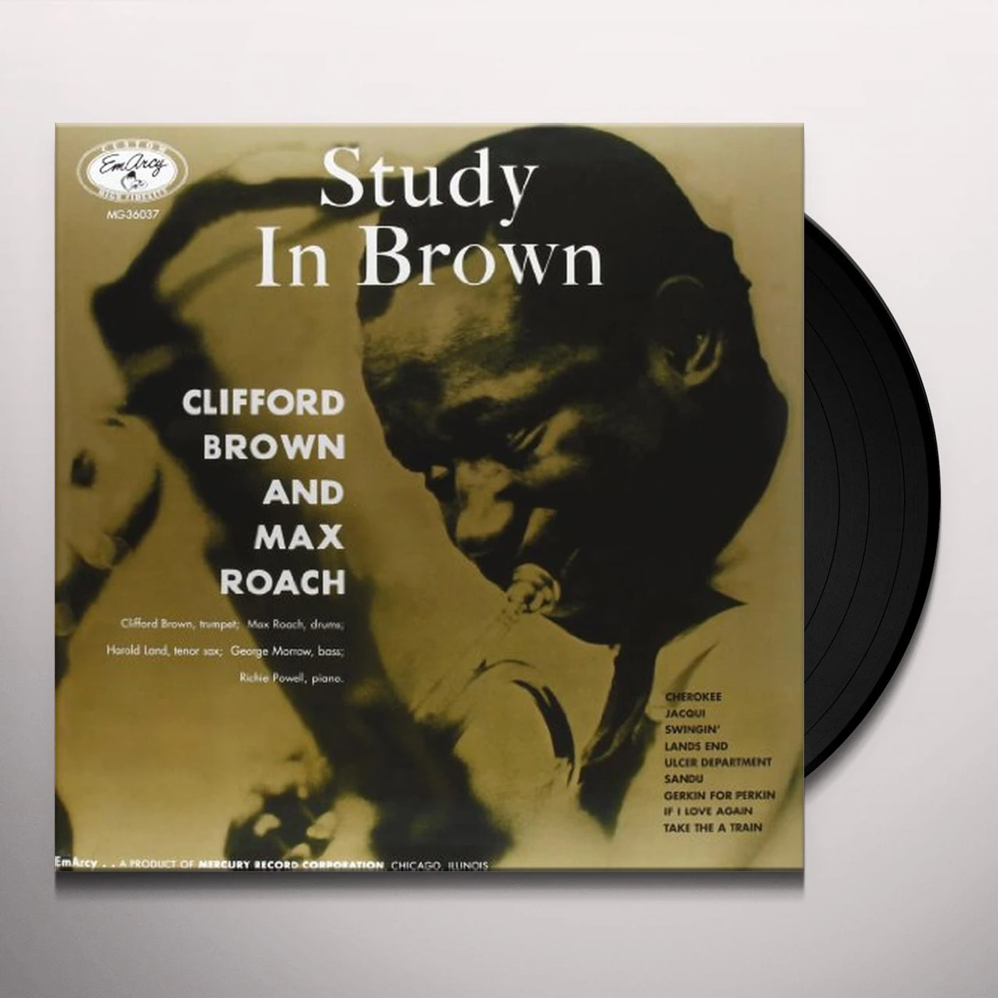 Clifford Brown STUDY IN BROWN Vinyl Record