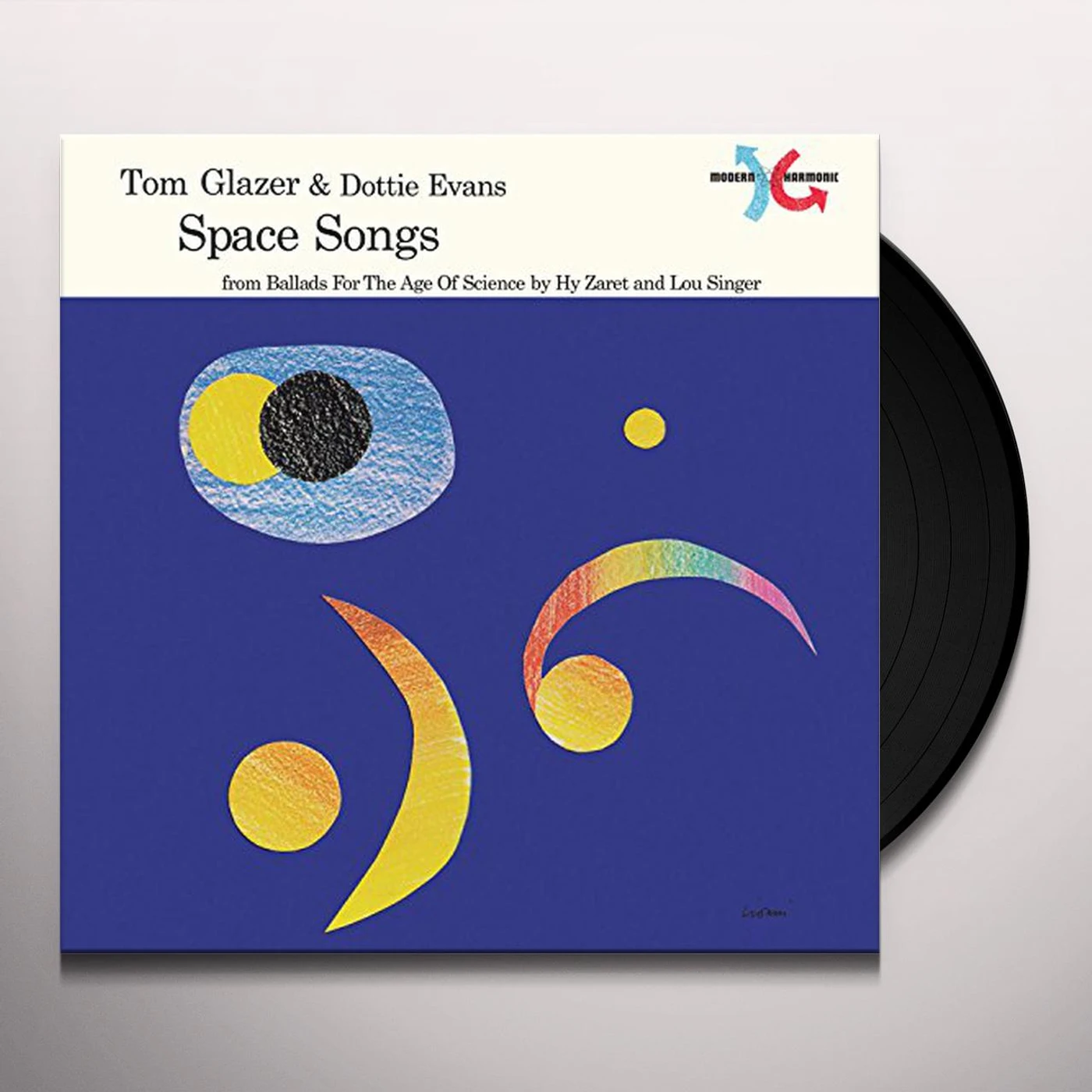 Tom Glazer Space Songs Vinyl Record