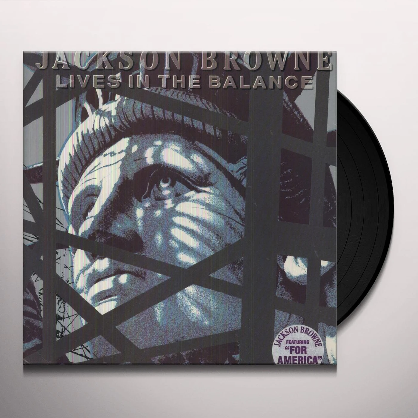 Jackson Browne LIVES IN THE BALANCE Vinyl Record