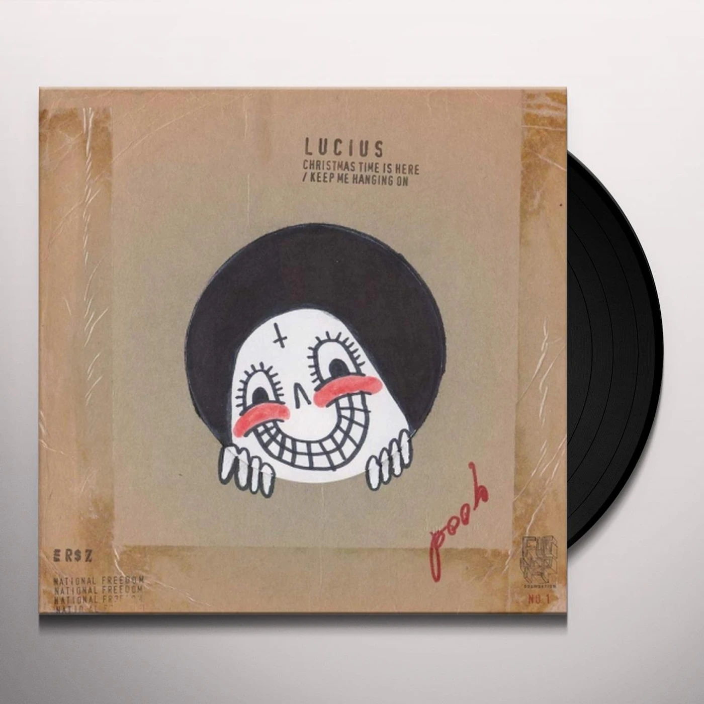 Lucius CHRISTMAS TIME IS HERE / KEEP ME HANGING ON Vinyl Record