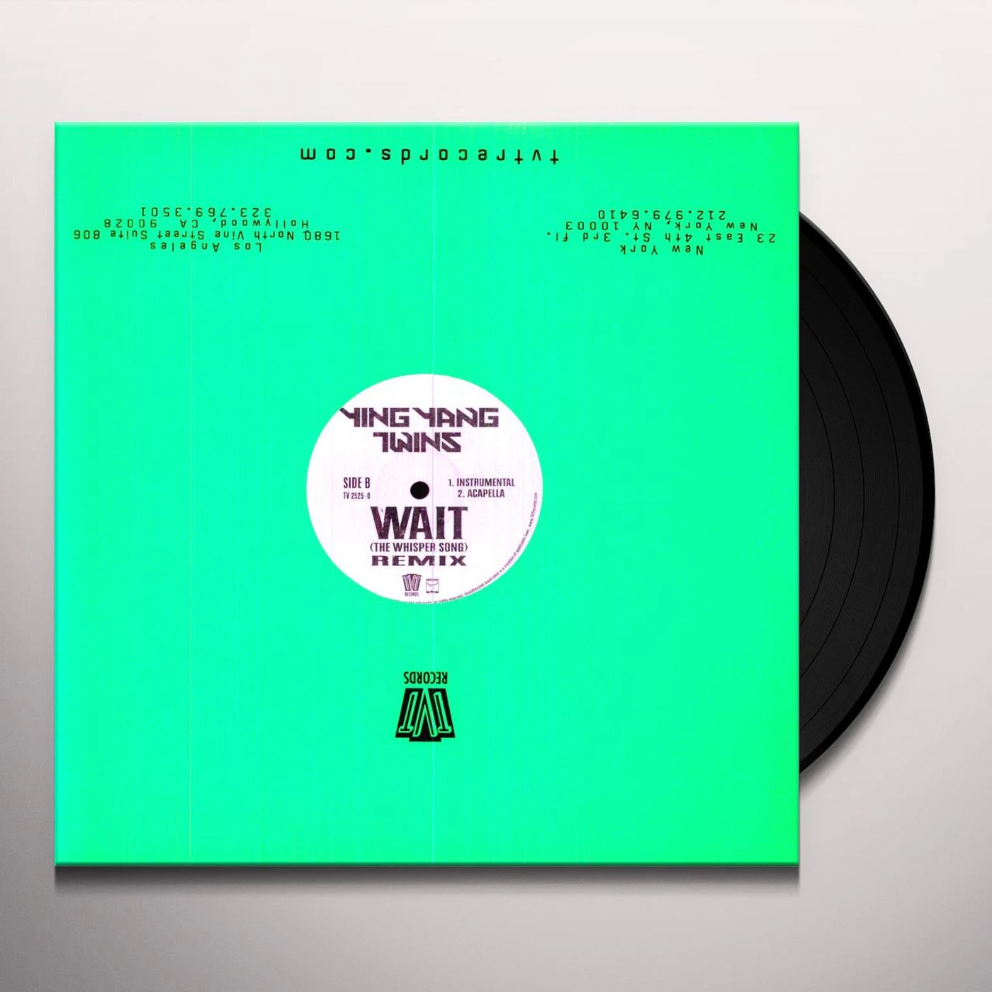 Ying Yang Twins WAIT (WHISPER SONG) REMIX Vinyl Record