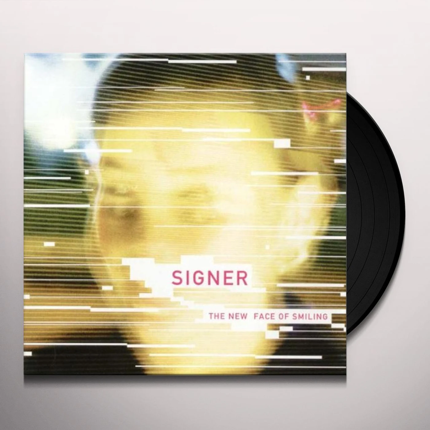 Signer NEW FACE OF SMILING Vinyl Record