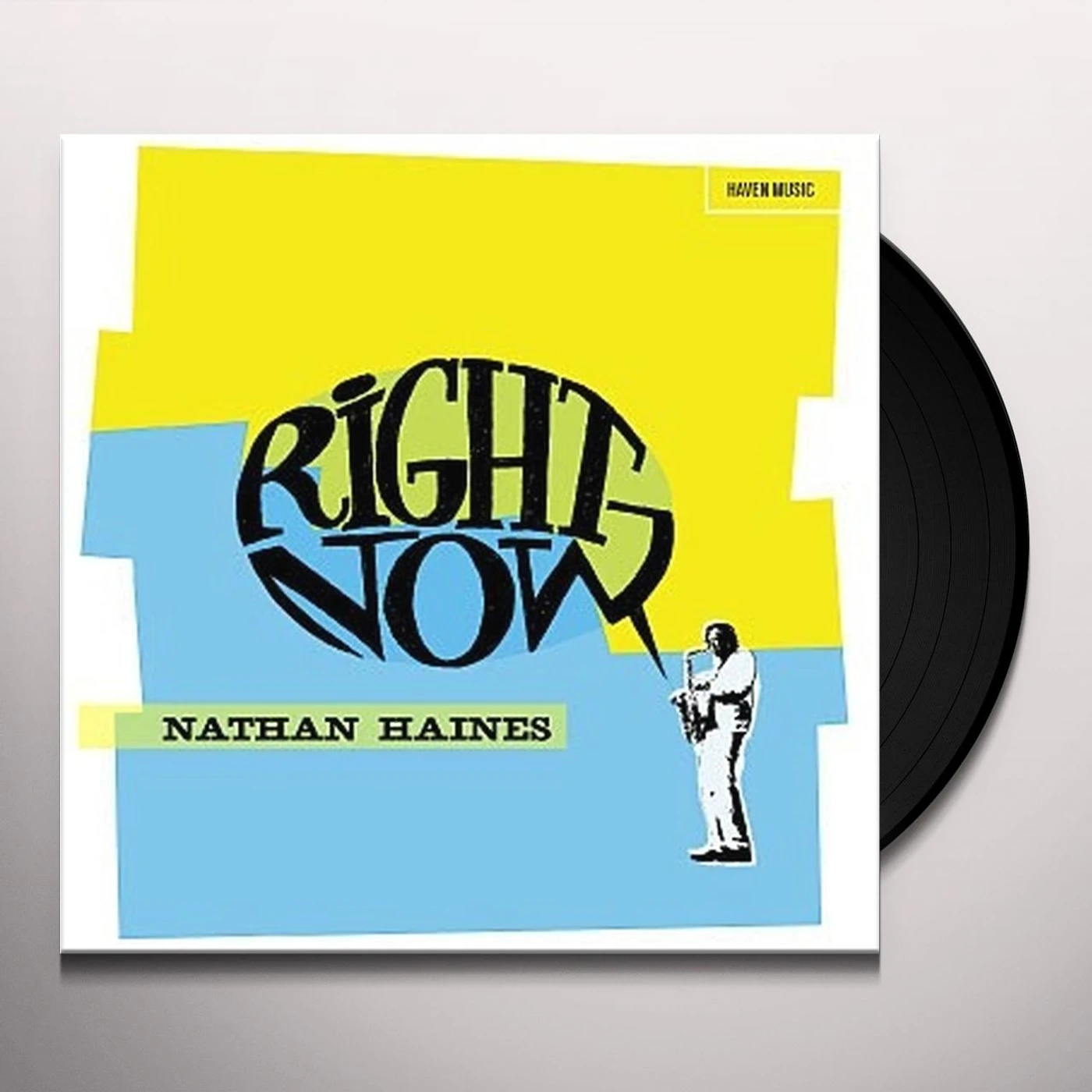 Nathan Haines RIGHT NOW Vinyl Record - Australia Release