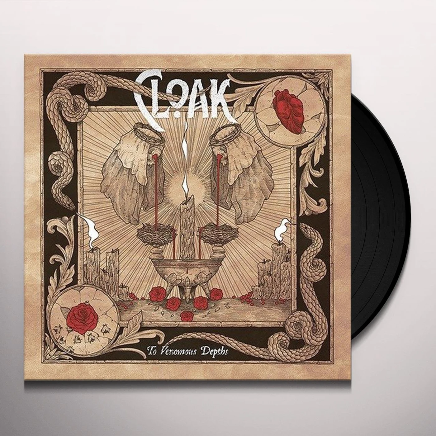 Cloak To Venomous Depths Vinyl Record
