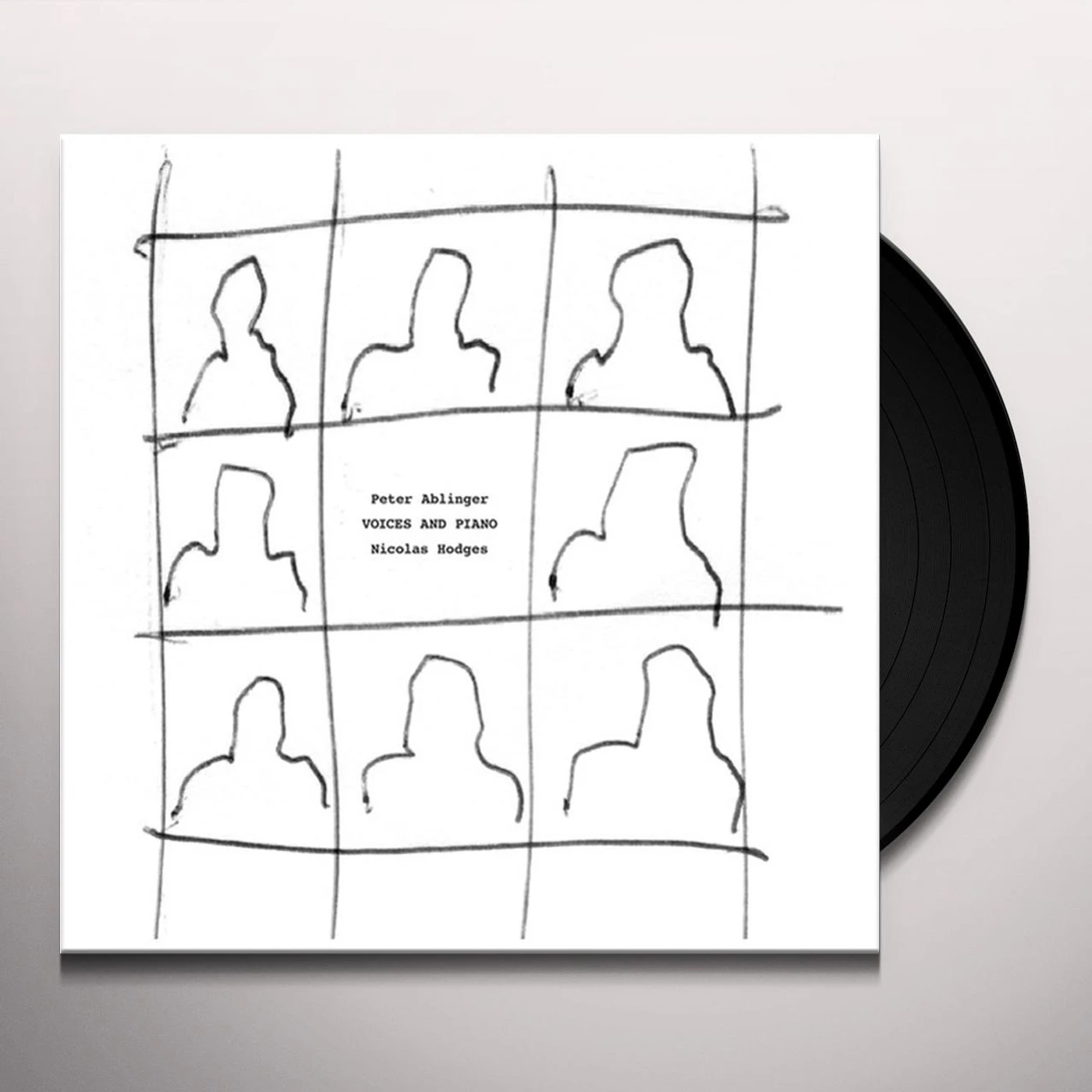 Peter Ablinger VOICES AND PIANO Vinyl Record