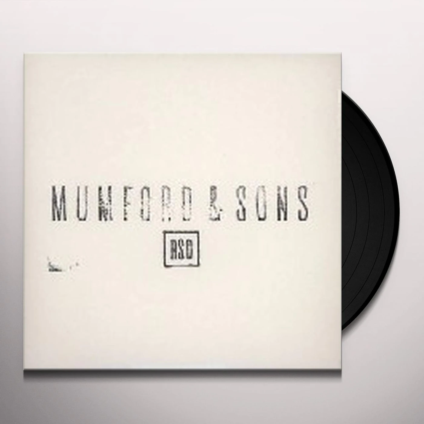 Mumford & Sons BELIEVE / THE WOLF Vinyl Record - UK Release