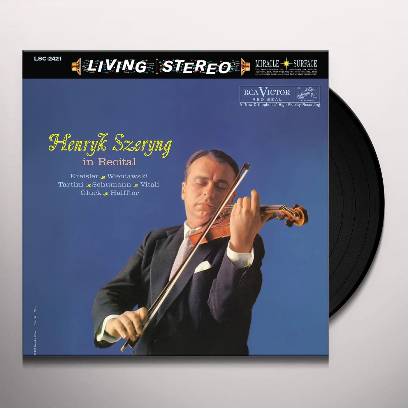 Henryk Szeryng in Recital Vinyl Record