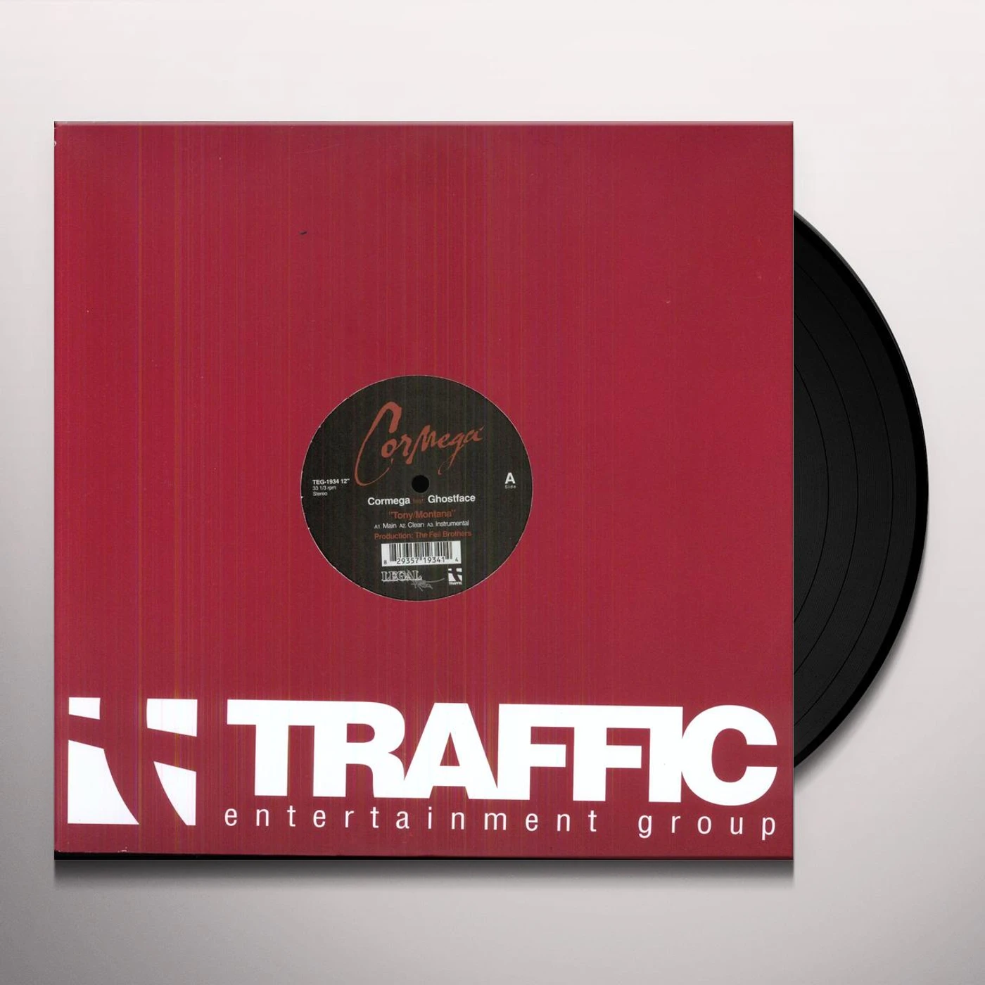 Cormega TONY MONTANA Vinyl Record