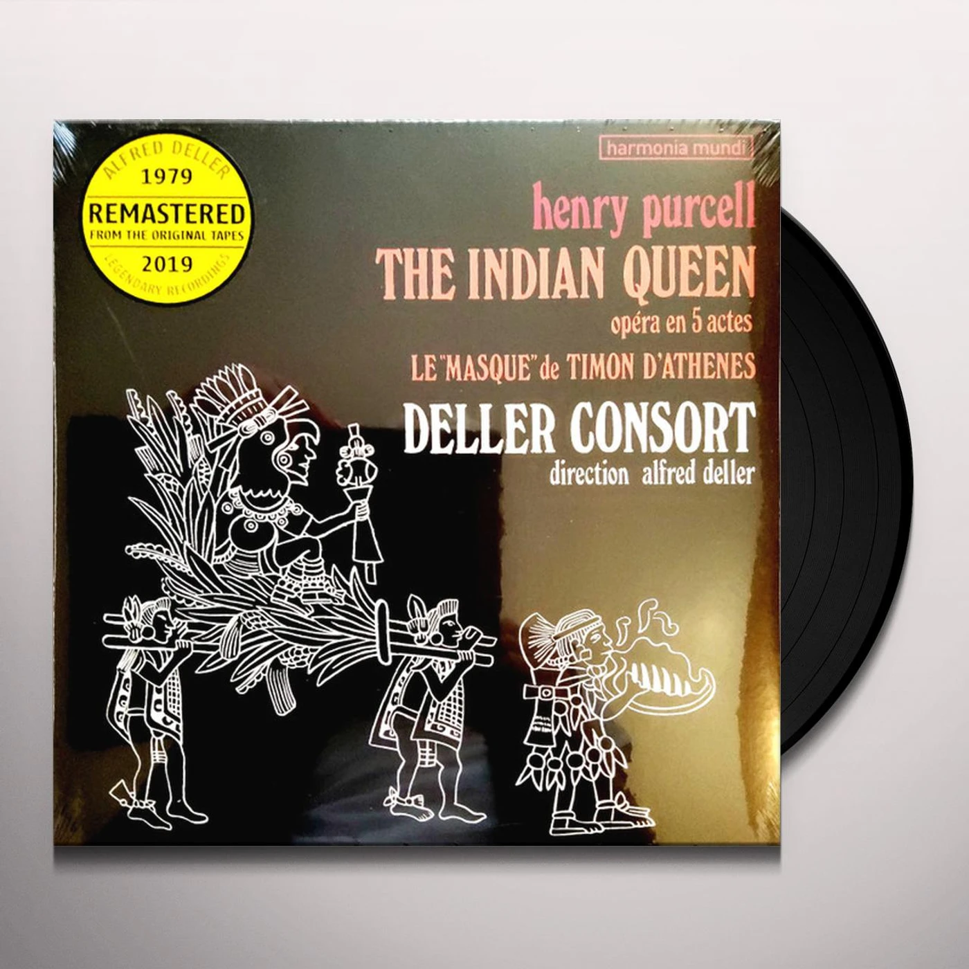 Alfred Deller PURCELL: THE INDIAN QUEEN Vinyl Record
