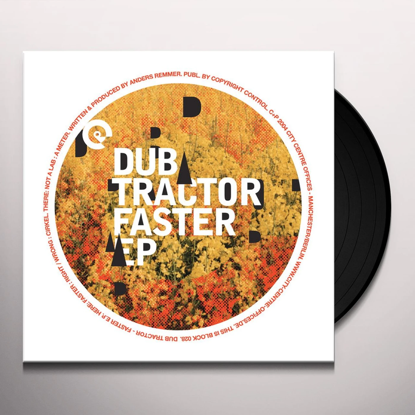 Dub Tractor FASTER Vinyl Record