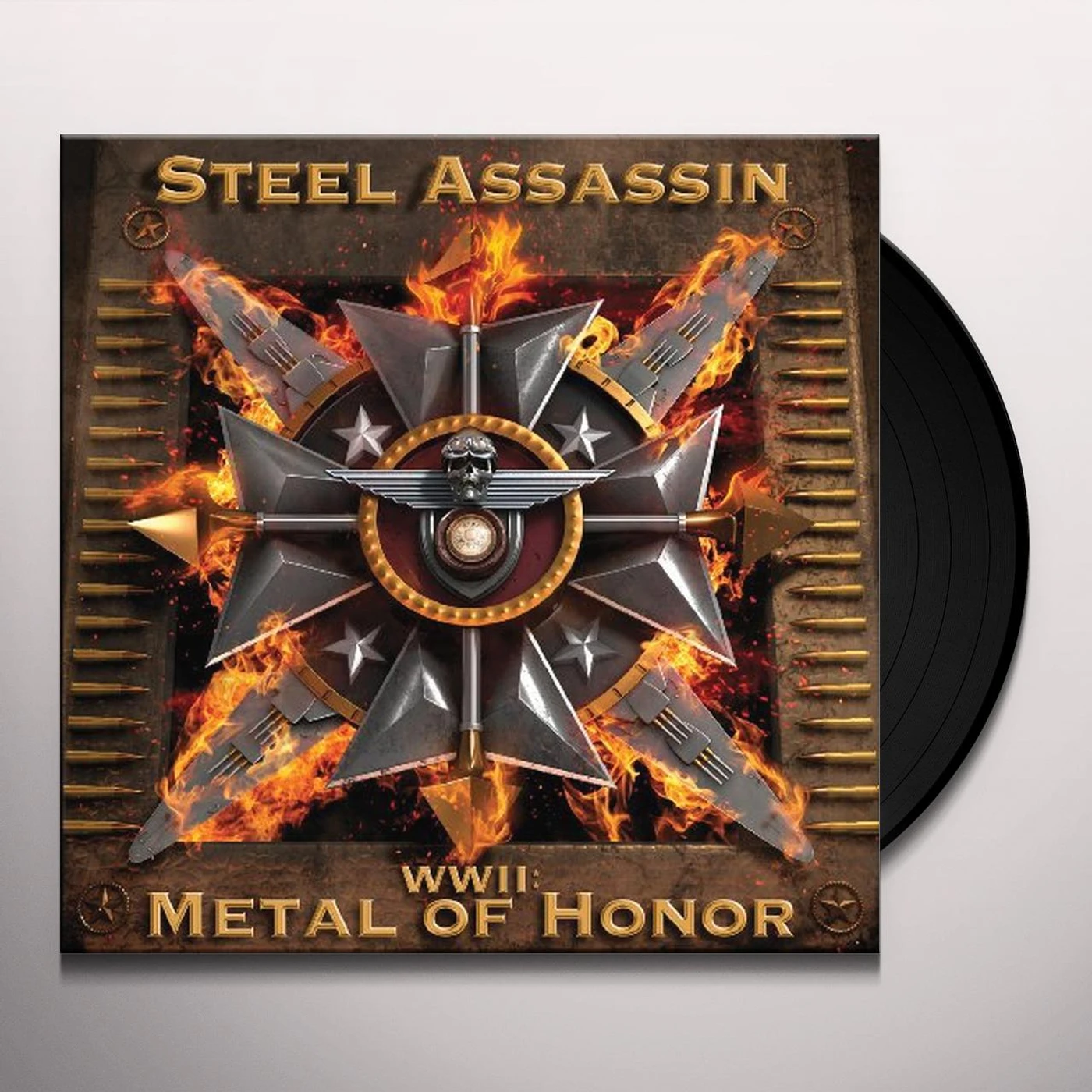 Steel Assassin WWII: Metal of Honor Vinyl Record