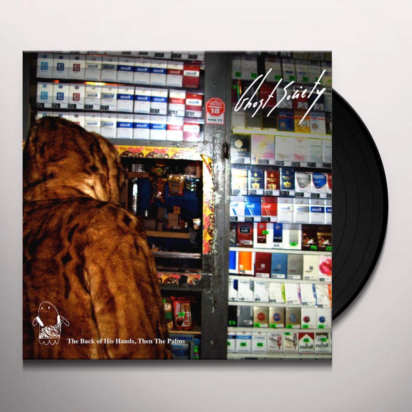 ghost society BACK OF HIS HANDS THEN THE PALMS Vinyl Record