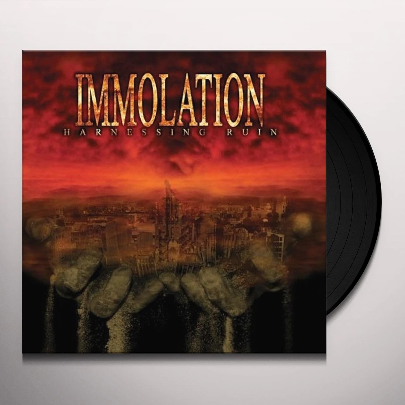 Immolation HARNESSING RUIN Vinyl Record - UK Release