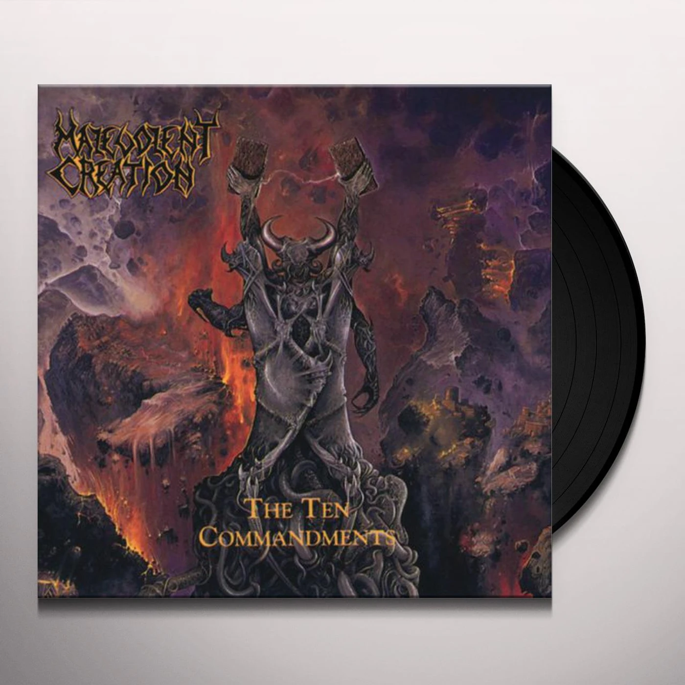 Malevolent Creation TEN COMMANDMENTS Vinyl Record