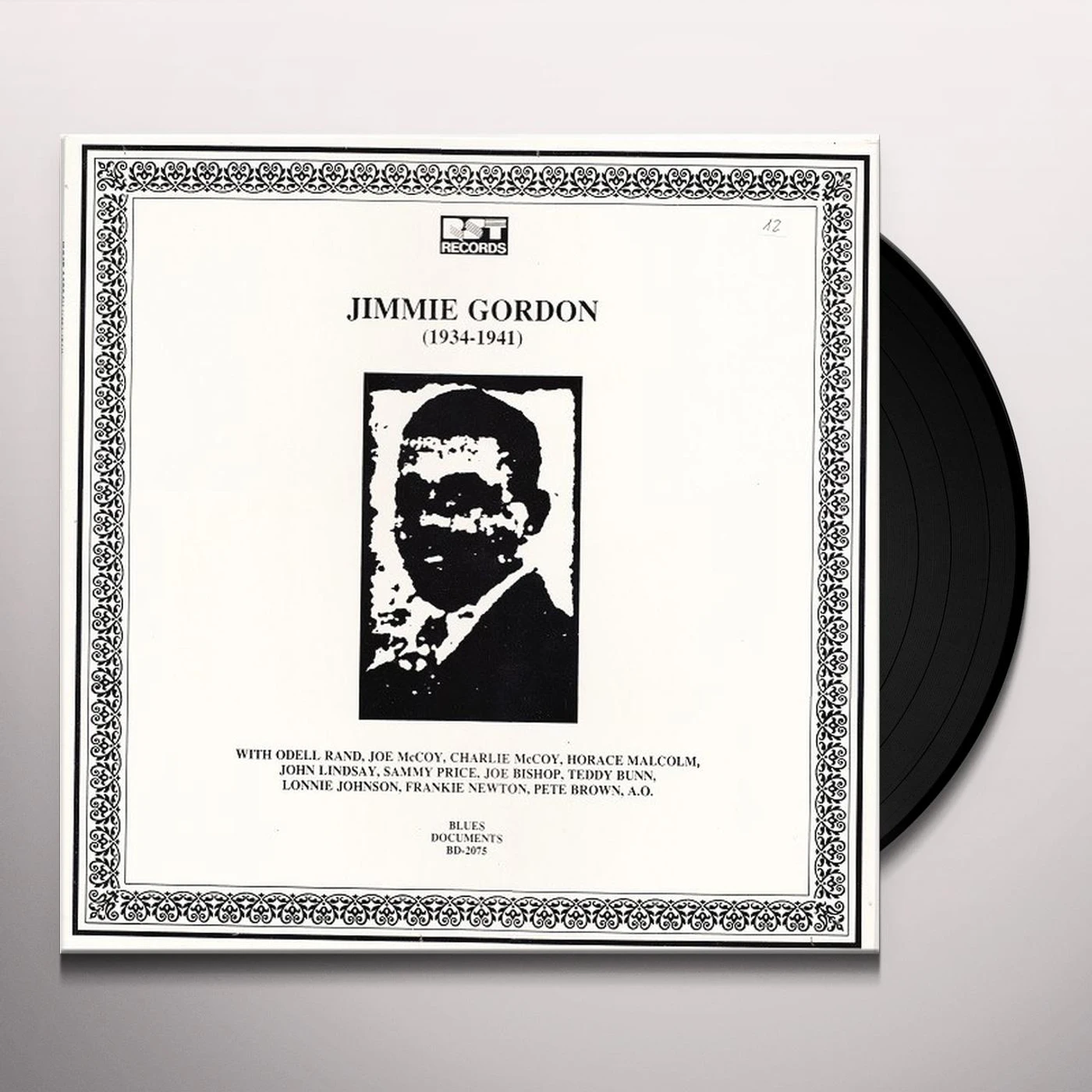 Jimmie Gordon 1934-37 Vinyl Record