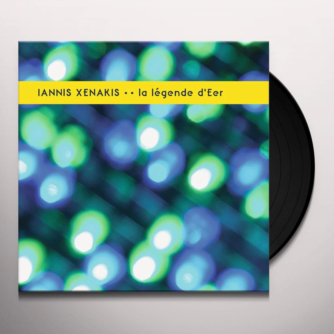 Iannis Xenakis LA LAGENDE D'EER Vinyl Record