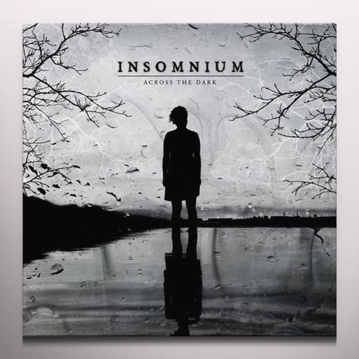 Insomnium ACROSS THE DARK - Limited Edition Silver Colored Vinyl Record
