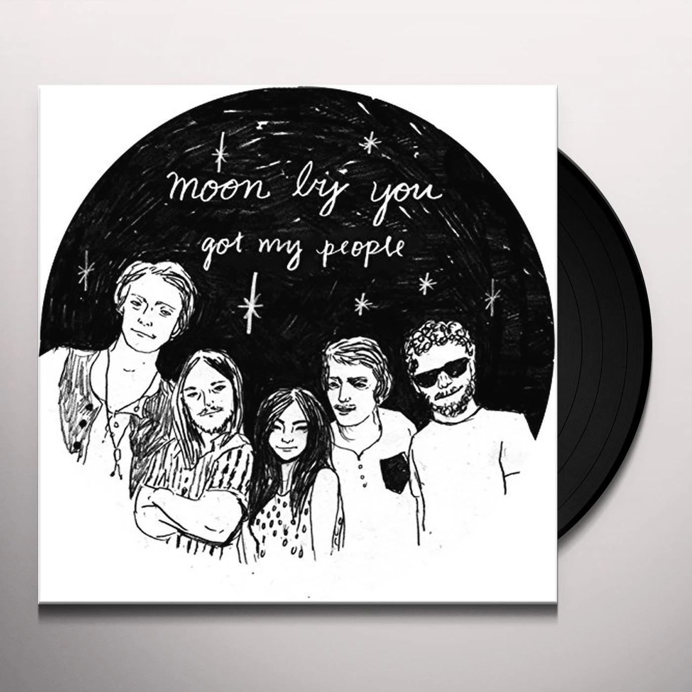 Moon By You Got My People Vinyl Record