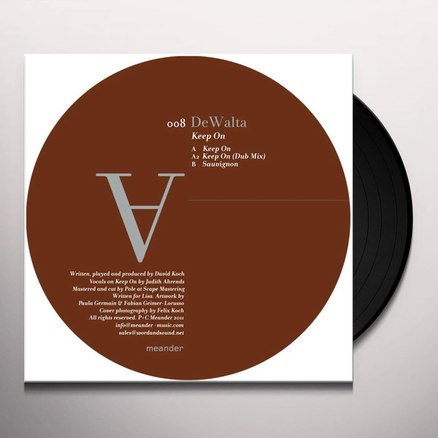 DeWalta Keep On Vinyl Record