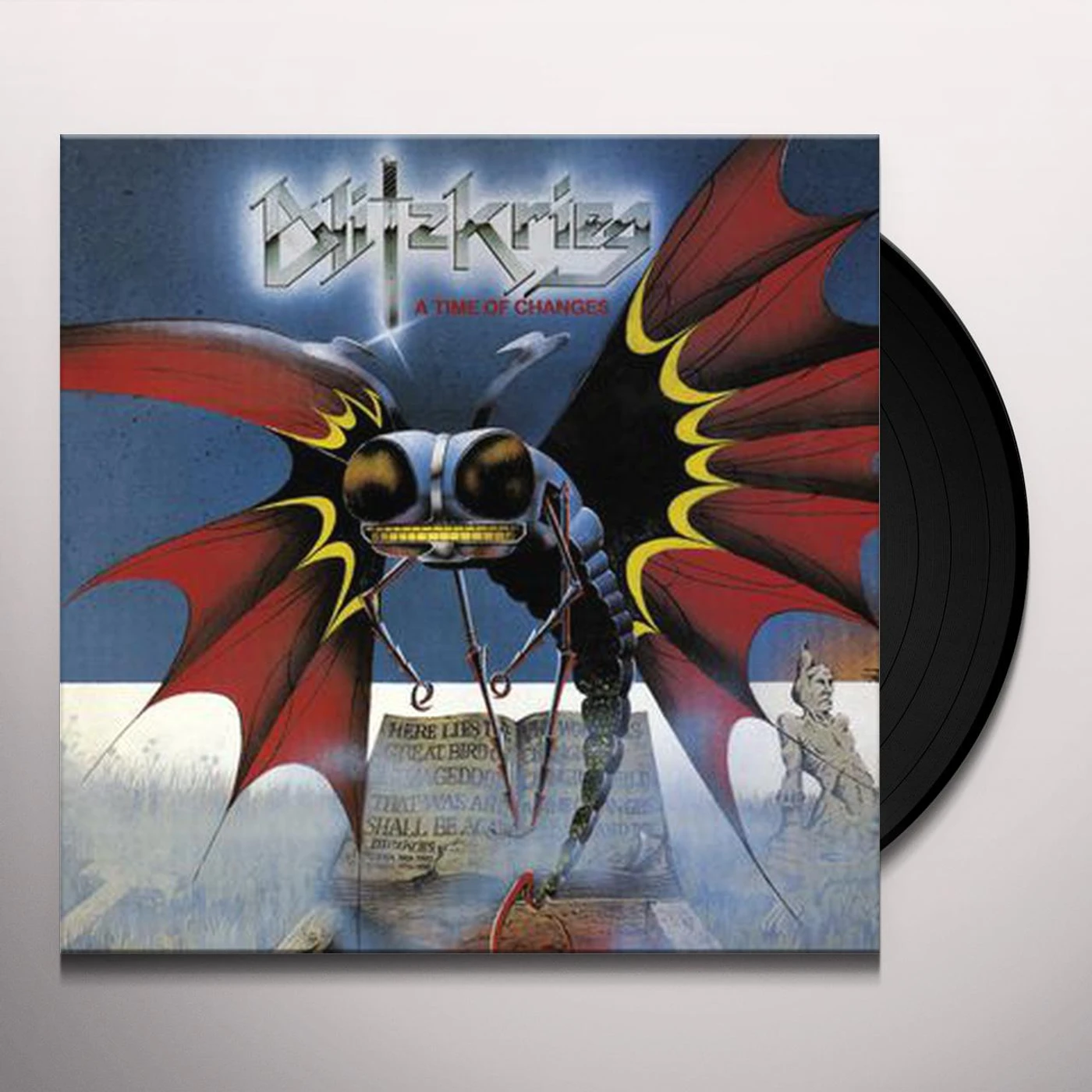 Blitzkrieg TIME OF CHANGES Vinyl Record