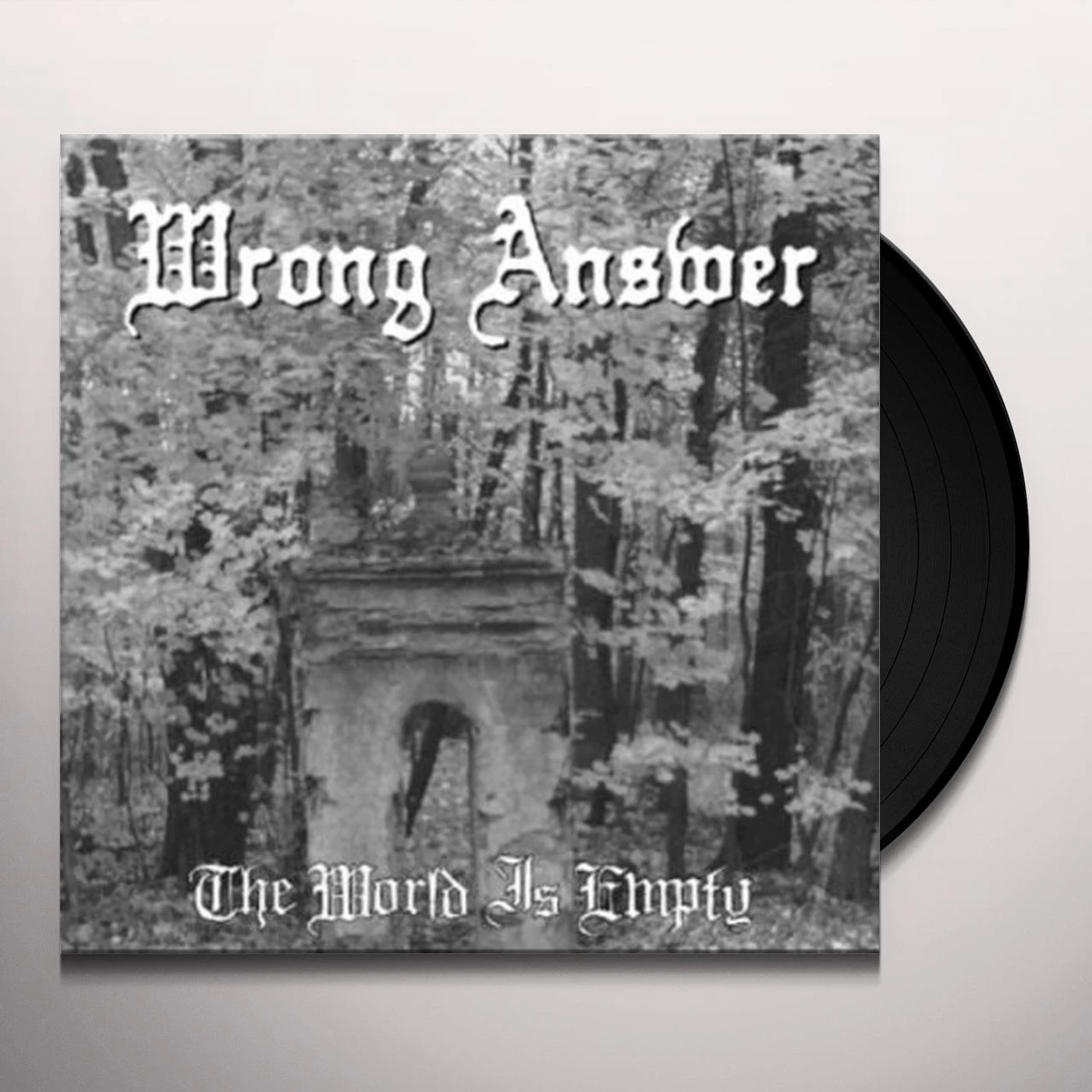 Wrong Answer WORLD IS EMPTY Vinyl Record