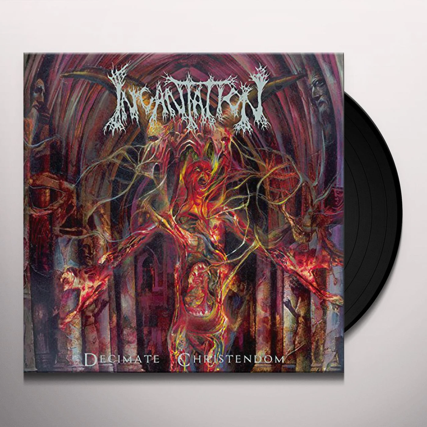 Incantation Decimate Christendom Vinyl Record