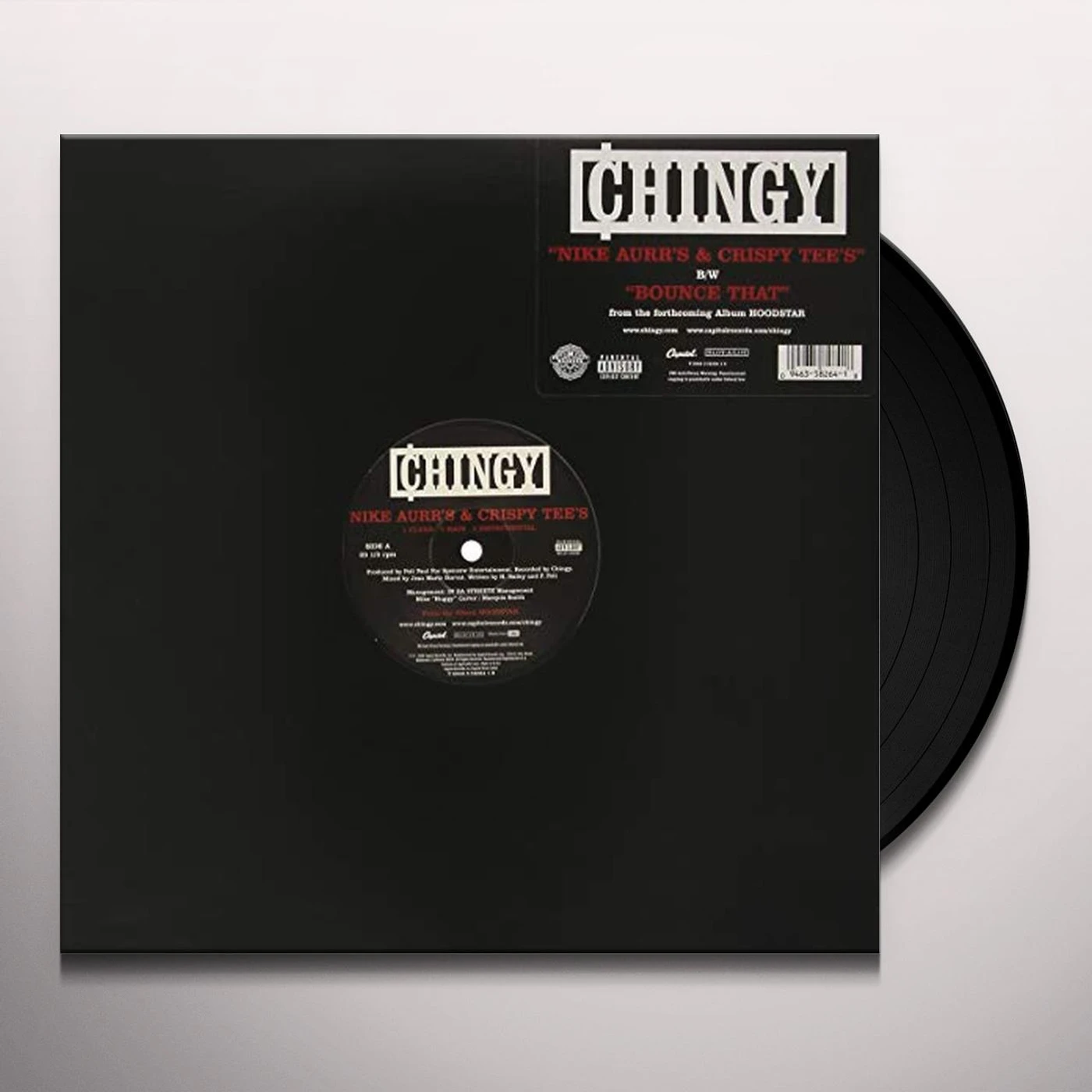 Chingy NIKE AURR'S & CRISPY TEE'S / BOUNCE THAT Vinyl Record