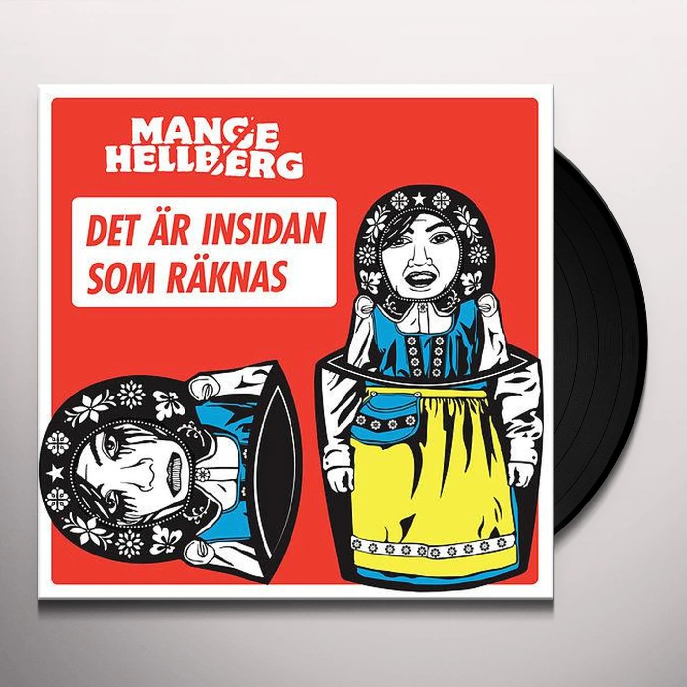 Mange Hellberg Hellberg och dalbana Vinyl Record