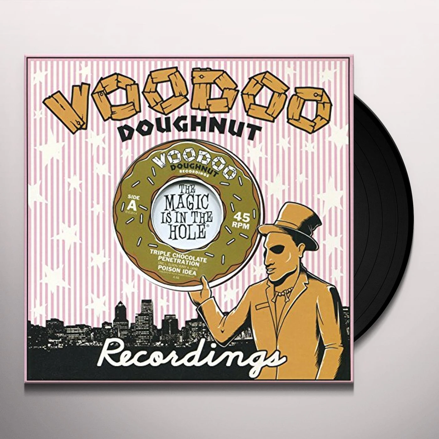Poison Idea TRIPLE CHOCOLATE PENETRATION / HYPNOPTIC Vinyl Record