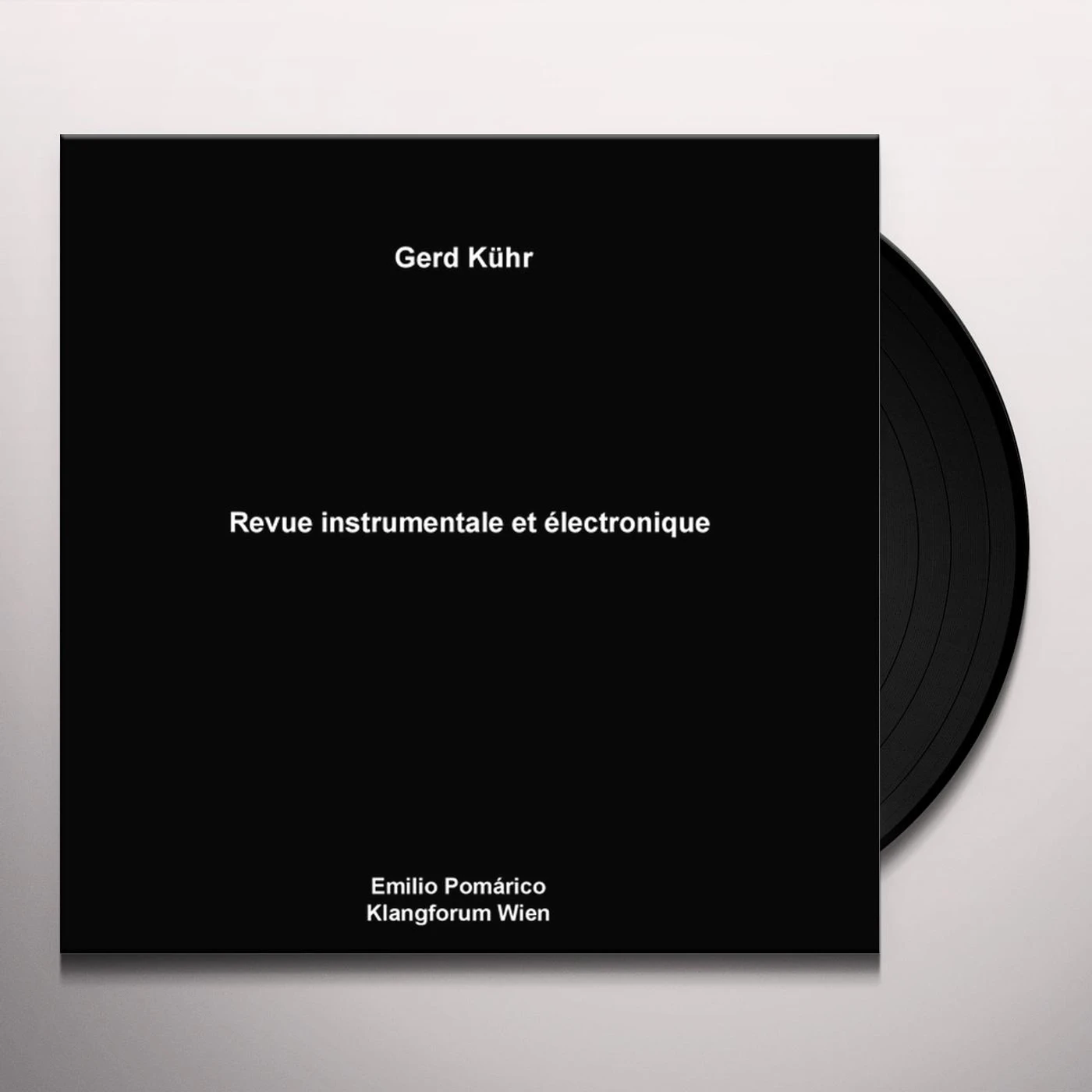 Gerd Kühr REVUE INSTRUMENTALE ET ELECTRONIQUE Vinyl Record