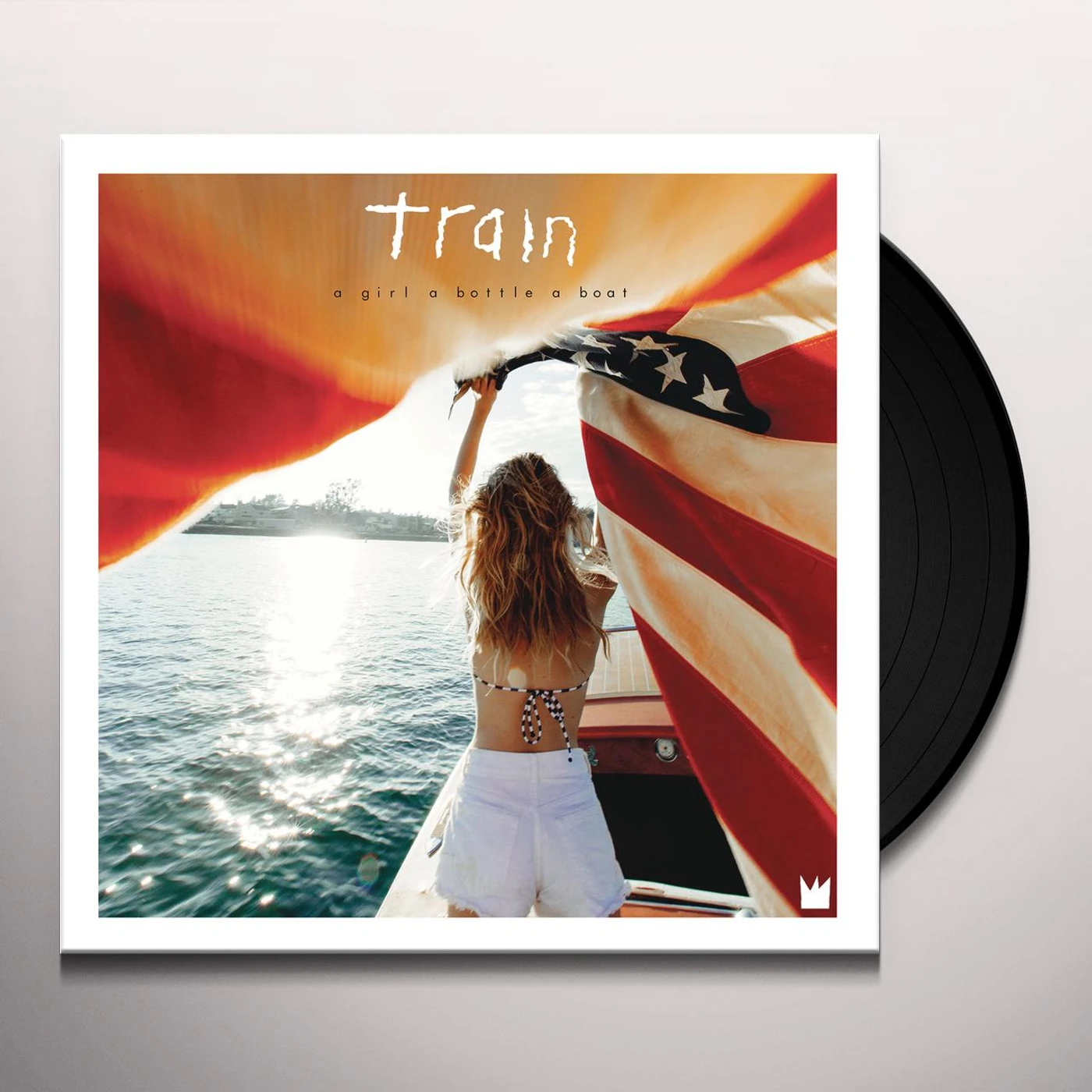 Train GIRL A BOTTLE A BOAT Vinyl Record