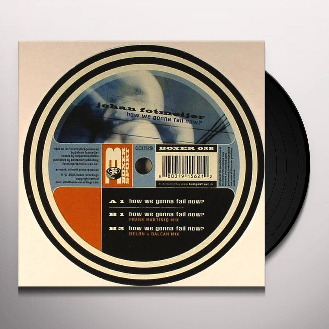 Johan Fotmeijer HOW WE GONNA FAIL NOW Vinyl Record