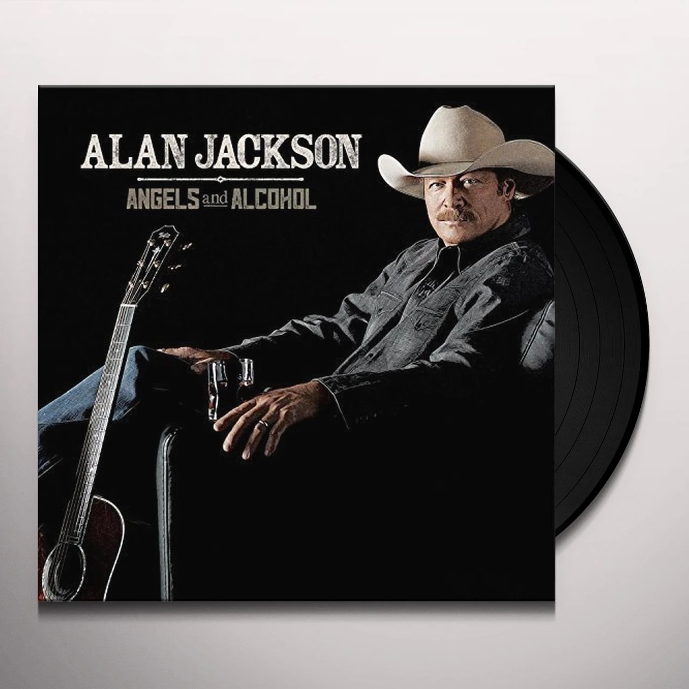 Alan Jackson Angels and Alcohol Vinyl Record