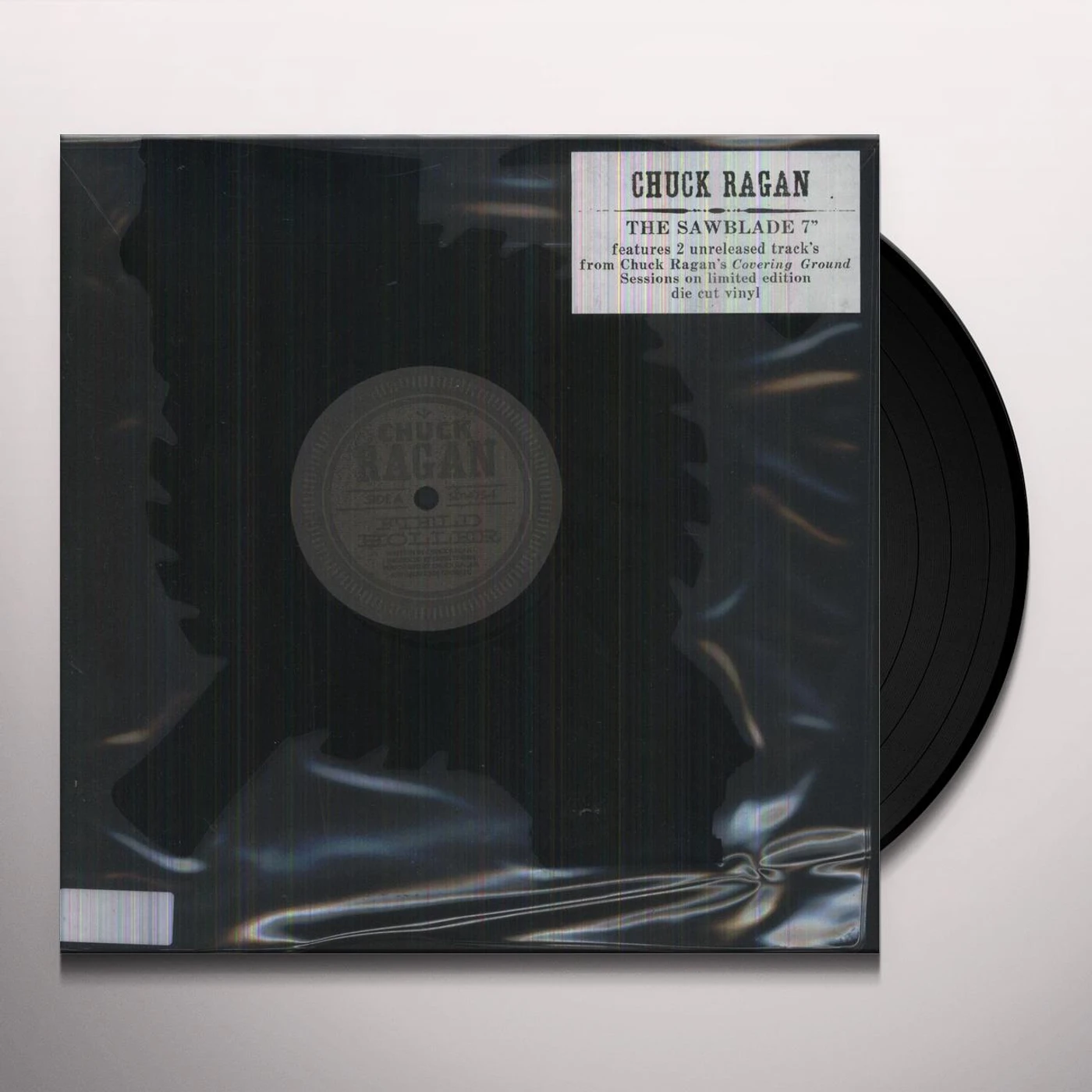 Chuck Ragan FIELD HOLLER / LIVE BY SWORD (DIE CUT SAWBLADE) Vinyl Record