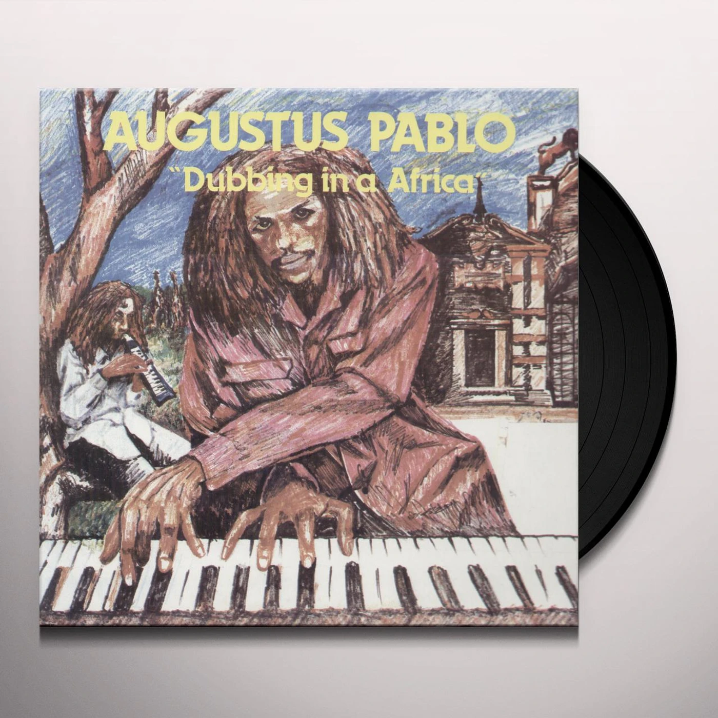 Augustus Pablo Dubbing in Africa Vinyl Record