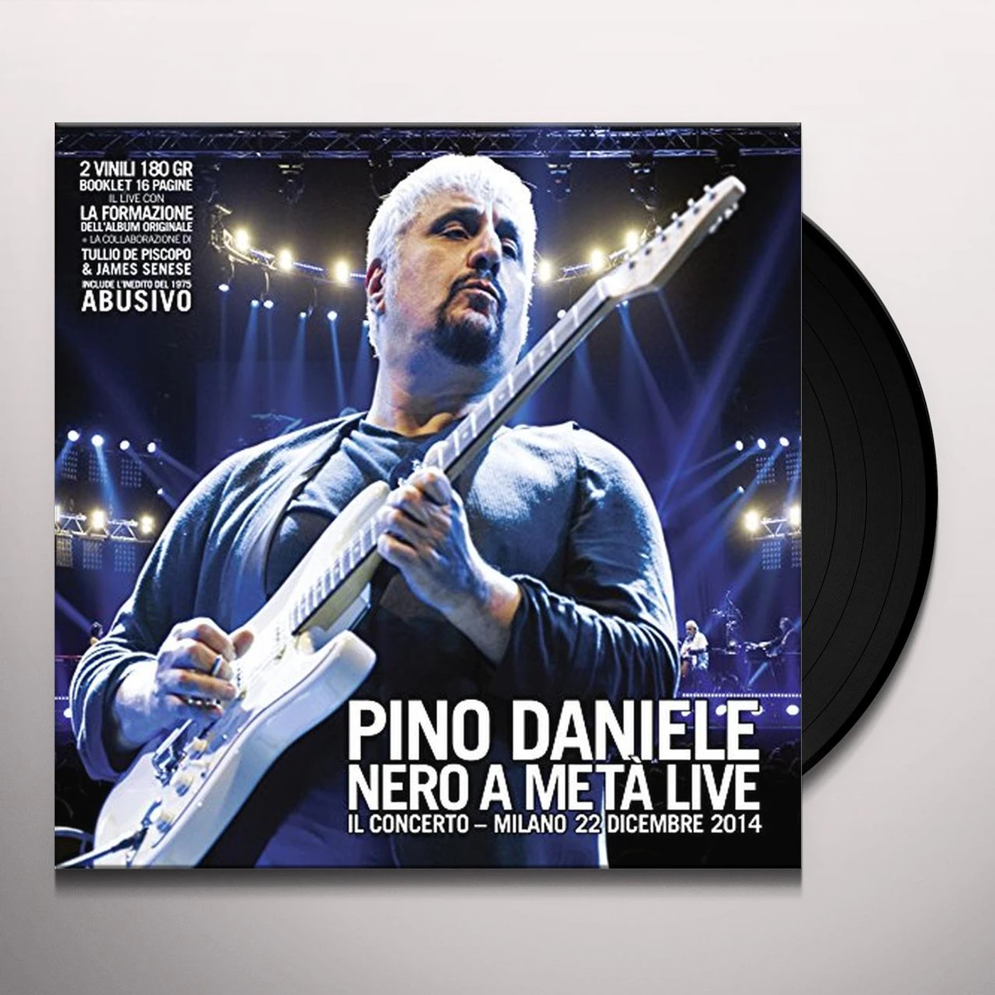 Pino Daniele NERO A META LIVE-IL CONCERTO-MILANO (GER) Vinyl Record