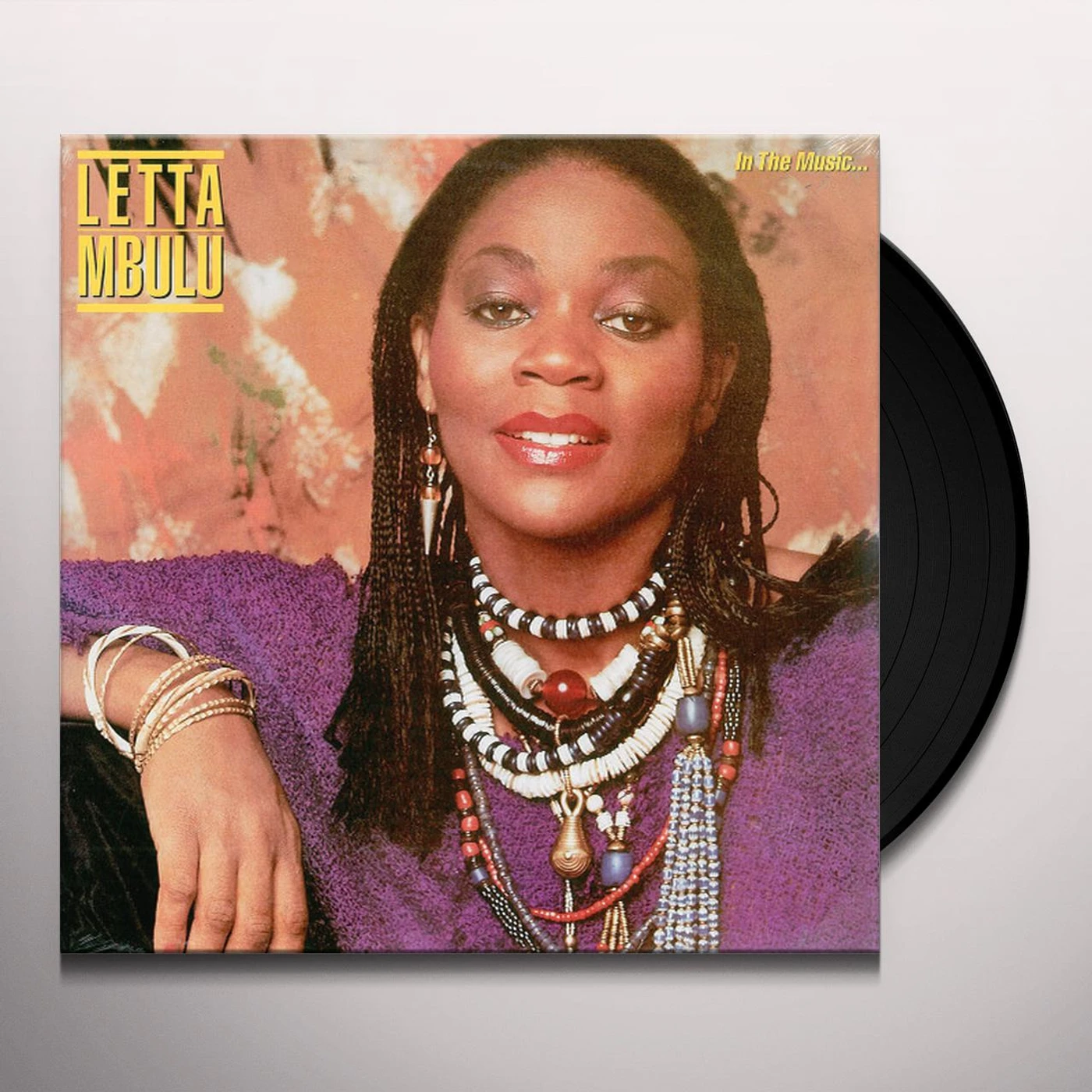 Letta Mbulu IN THE MUSIC...THE VILLAGE NEVER ENDS Vinyl Record