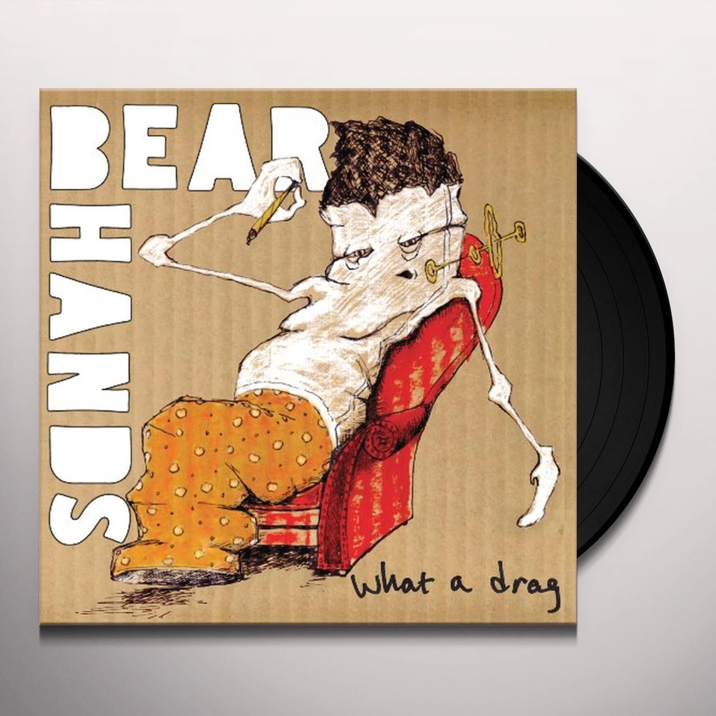 Bear Hands WHAT A DRAG / CAN'T STICK EM Vinyl Record