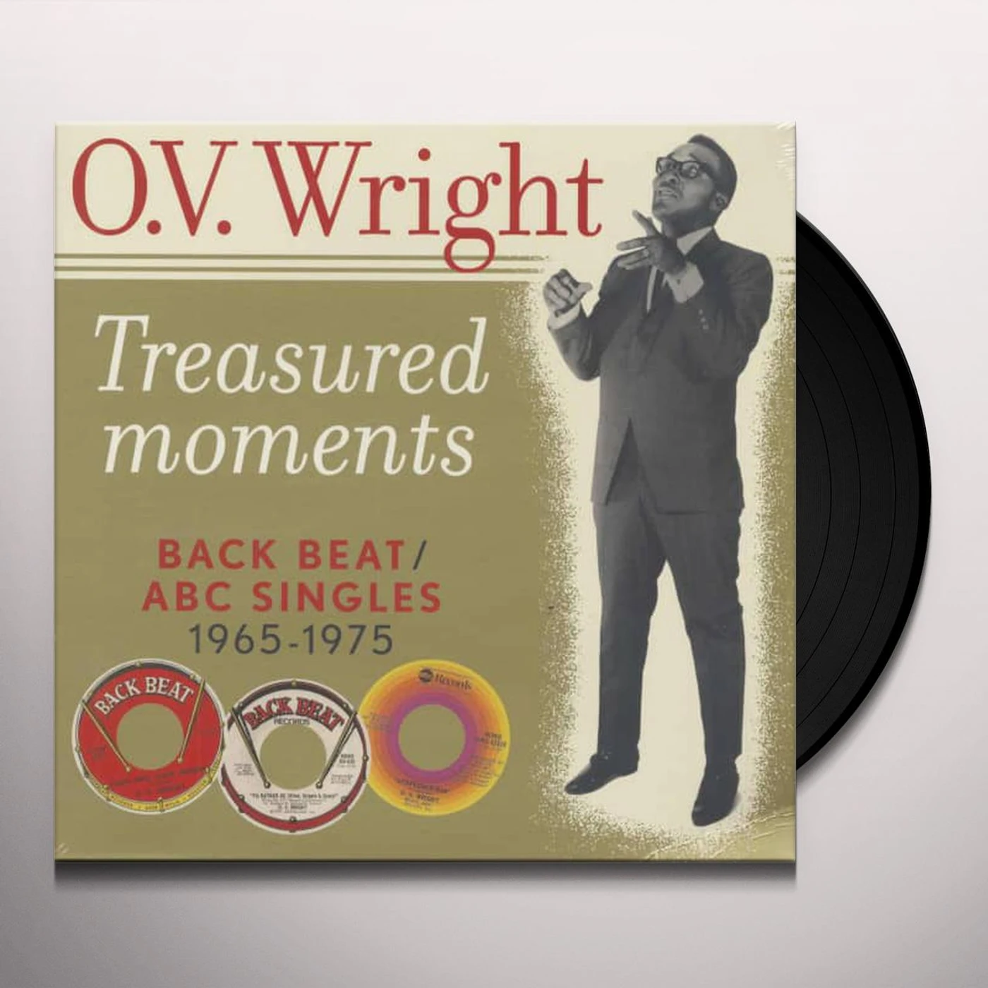 O.V. Wright TREASURED MOMENTS Vinyl Record